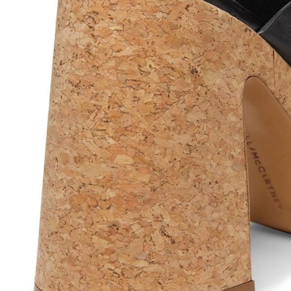 Stella McCartney | Skyla 115M Platform Sandals In Black Size 38 NEW In Box - Picture 4 of 10